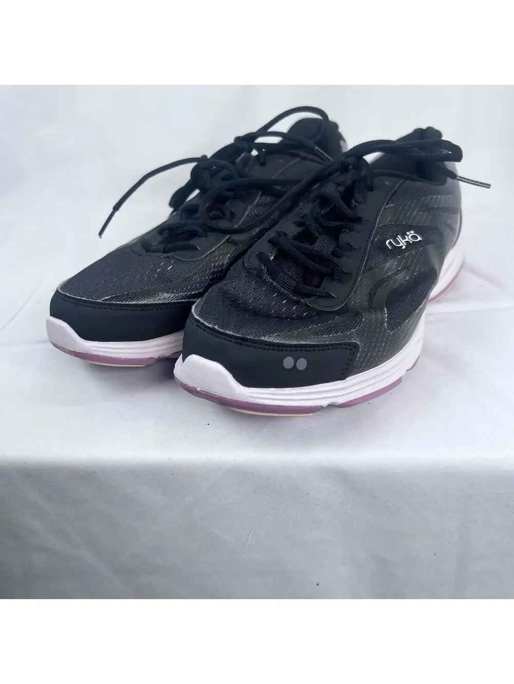 Ryka Devotion Plus 2 Women’s Black Walking/Running Athletic Sneakers. Sz 8 W EUC